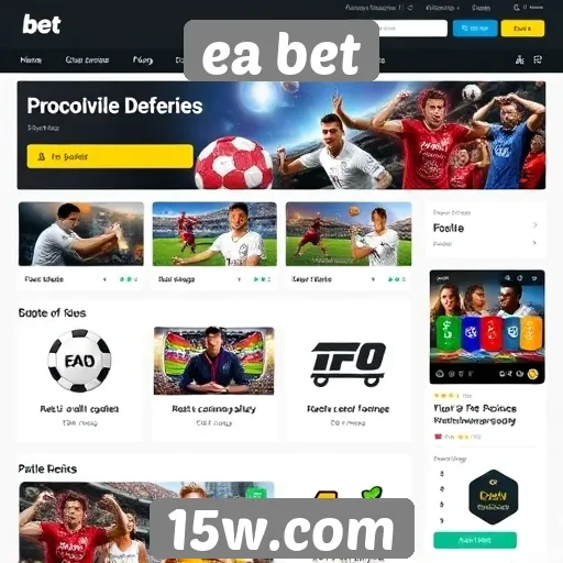 Funcionalidades inovadoras do site ea bet